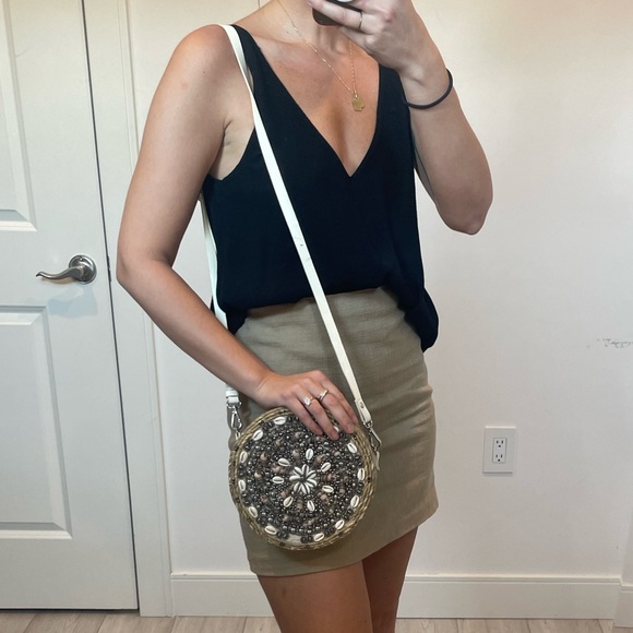 Zara Circle Embellished Crossbody Bag - Picture 11 of 11